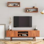 model rak tv minimalis terbaru