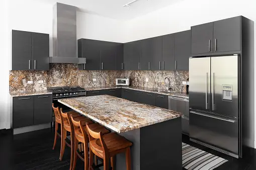 dinding-dapur-granit-hitam