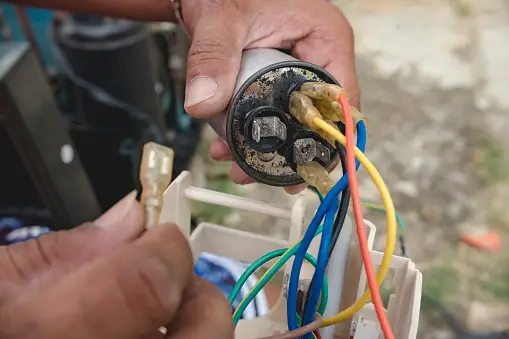 cara cek kapasitator kipas angin